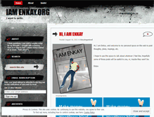 Tablet Screenshot of enkayorg.wordpress.com