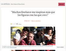 Tablet Screenshot of laastilla.wordpress.com