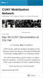 Mobile Screenshot of cunynetwork.wordpress.com
