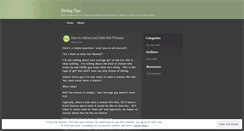 Desktop Screenshot of flirtingtips1.wordpress.com