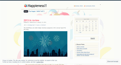 Desktop Screenshot of genuinehappiness.wordpress.com