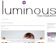 Tablet Screenshot of luminousphotographydubai.wordpress.com