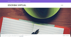 Desktop Screenshot of escribavirtual.wordpress.com