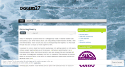 Desktop Screenshot of diggers27.wordpress.com