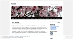 Desktop Screenshot of hjartis.wordpress.com