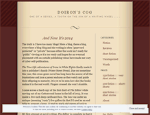 Tablet Screenshot of doironscog.wordpress.com