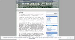 Desktop Screenshot of maexchen.wordpress.com