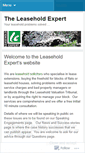 Mobile Screenshot of leaseholdexpert.wordpress.com