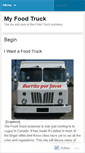 Mobile Screenshot of myfoodtruck.wordpress.com