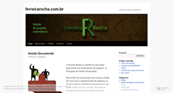 Desktop Screenshot of ferreirarocha.wordpress.com