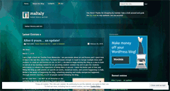 Desktop Screenshot of maitaly.wordpress.com