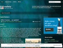 Tablet Screenshot of maitaly.wordpress.com