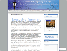 Tablet Screenshot of crossroadssv.wordpress.com