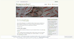 Desktop Screenshot of pourquoipaselle.wordpress.com
