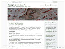 Tablet Screenshot of pourquoipaselle.wordpress.com