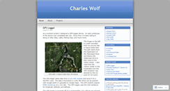 Desktop Screenshot of charleswolf.wordpress.com