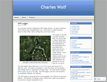 Tablet Screenshot of charleswolf.wordpress.com