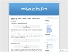 Tablet Screenshot of absolutebobkoya.wordpress.com