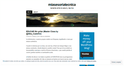 Desktop Screenshot of miasesoriatecnica.wordpress.com