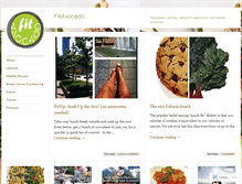 Tablet Screenshot of fitavocado.wordpress.com