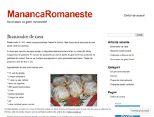 Tablet Screenshot of manancaromaneste.wordpress.com