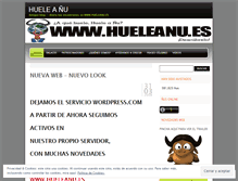 Tablet Screenshot of hueleanu.wordpress.com