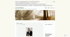 Desktop Screenshot of batukayu.wordpress.com