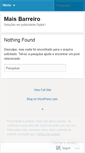 Mobile Screenshot of maisbarreiro.wordpress.com