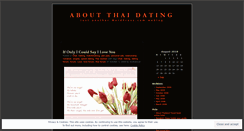 Desktop Screenshot of mythailove.wordpress.com
