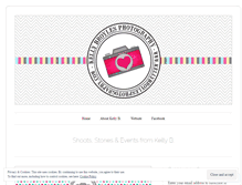 Tablet Screenshot of kellybroylesphotography.wordpress.com