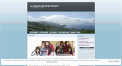 Desktop Screenshot of maquinadeltiempoliterario.wordpress.com