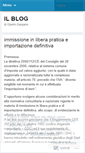 Mobile Screenshot of giannigargano.wordpress.com