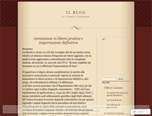 Tablet Screenshot of giannigargano.wordpress.com