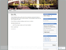 Tablet Screenshot of ldsmissionary.wordpress.com