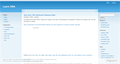 Desktop Screenshot of learnxna.wordpress.com