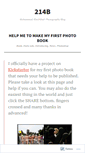 Mobile Screenshot of 214b.wordpress.com