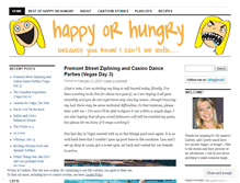 Tablet Screenshot of happyorhungry.wordpress.com
