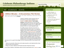 Tablet Screenshot of celebratephilanthropyindiana.wordpress.com