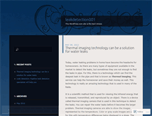 Tablet Screenshot of leakdetection001.wordpress.com