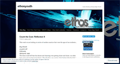 Desktop Screenshot of ethosyouth.wordpress.com