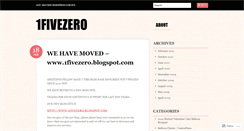 Desktop Screenshot of 1fivezero.wordpress.com