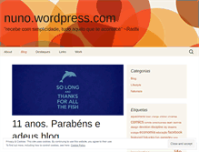 Tablet Screenshot of nuno.wordpress.com