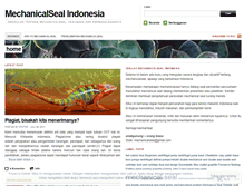Tablet Screenshot of mechanicalseal.wordpress.com
