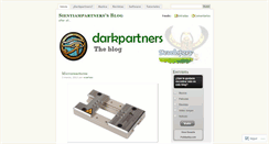 Desktop Screenshot of darkpartners.wordpress.com