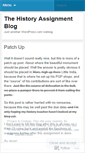 Mobile Screenshot of monhistoireblog.wordpress.com