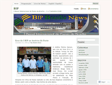 Tablet Screenshot of bipbrasilianews.wordpress.com