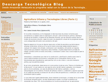 Tablet Screenshot of descargatecnologica.wordpress.com