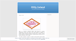 Desktop Screenshot of oililyireland.wordpress.com