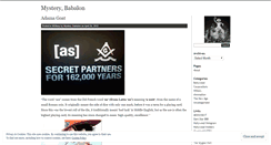 Desktop Screenshot of mysterybabalon.wordpress.com