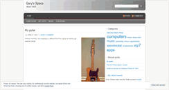 Desktop Screenshot of garypur.wordpress.com